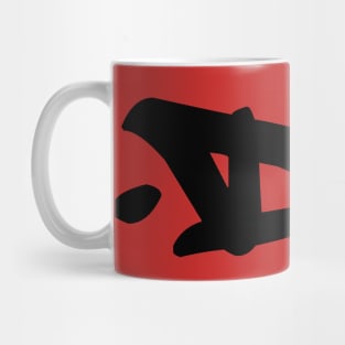 DJ Graffiti (Black Lettering) Mug